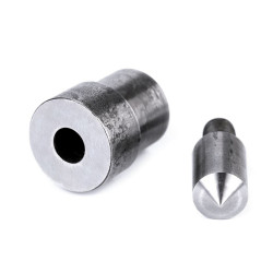 Matriță pentru găurit materiale textile ø5; 7; 8; 10 mm - Nichel (1 Set)