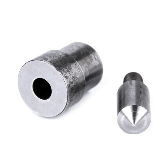 Matriță pentru găurit materiale textile ø5; 7; 8; 10 mm - Nichel (1 Set)