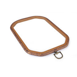 Gherghef / ramă pentru broderie - Maro deschis (1 Bucată)