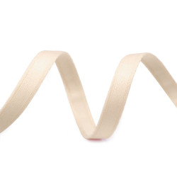 Șnur tubular pentru balene, lățime 10 mm - Crem deschis (1 Metru)