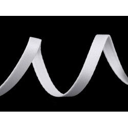 Șnur tubular pentru balene, lățime 10 mm - Alb (1 Metru)