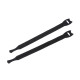 Curea de strângere cu arici, 15; 20 cm - Negru (10 Bucăți) Curea de strângere cu arici, 15; 20 cm - Negru (10 Bucăți)