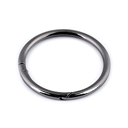 Inel carabină, ø50 mm - Nichel negru (1 Bucată)