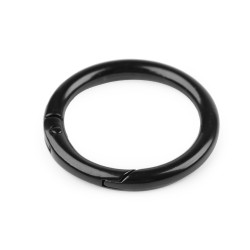 Inel carabină, ø32 mm - Lac negru (1 Bucată)