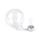 Glob transparent decorabil, ø6 cm - Transparent (6 Bucăți)