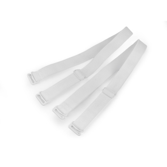 Bretele sutien, lățime 15 mm - Negru (4 Perechi) Bretele sutien, lățime 15 mm - Negru (4 Perechi)