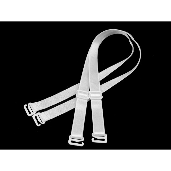 Bretele sutien, lățime 12 mm - Negru (1 Pereche) Bretele sutien, lățime 12 mm - Negru (1 Pereche)