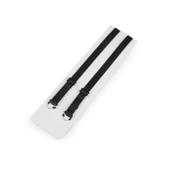 Bretele sutien, lățime 12 mm - Negru (1 Pereche) Bretele sutien, lățime 12 mm - Negru (1 Pereche)