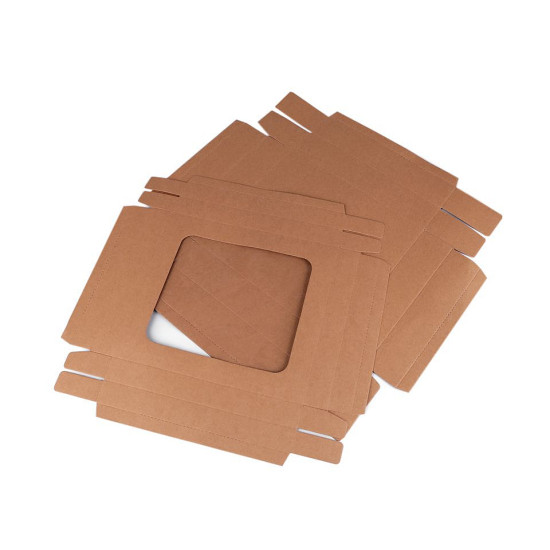 Cutie cu fereastră natural - Alb (4 Bucăți) Cutie cu fereastră natural - Alb (4 Bucăți)