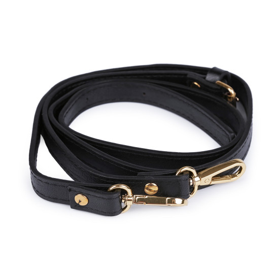 Toartă geantă cu carabină latime 1,5 cm - Maro bronz (1 Bucată) Toartă geantă cu carabină latime 1,5 cm - Maro bronz (1 Bucată)