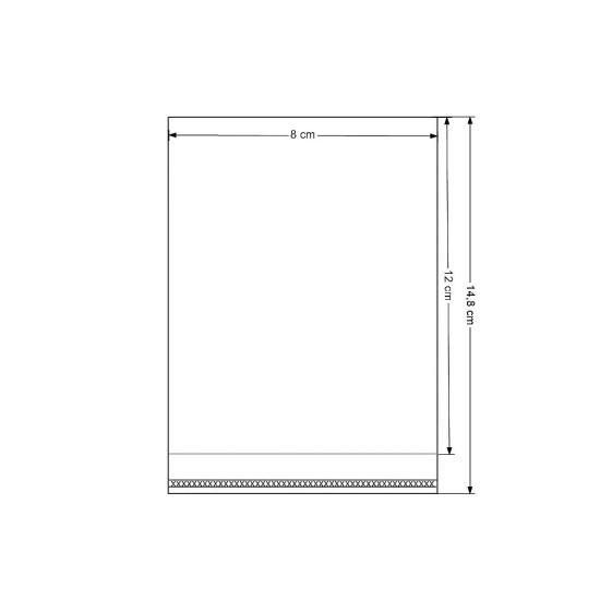 Pungi cu clapetă adezivă, 8x12 cm - Transparent (40000 Bucăți) Pungi cu clapetă adezivă, 8x12 cm - Transparent (40000 Bucăți)