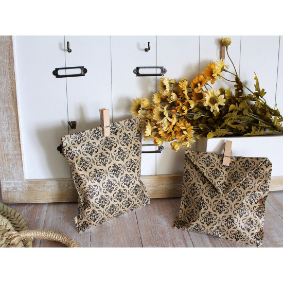 Pungă hârtie, 15x23 cm - Gri neutral (100 Bucăți) Pungă hârtie, 15x23 cm - Gri neutral (100 Bucăți)