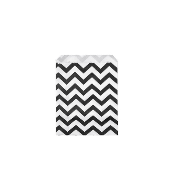 Pungi hârtie mici, 10x14 cm - Alb-negru (100 Bucăți) Pungi hârtie mici, 10x14 cm - Alb-negru (100 Bucăți)