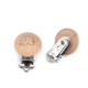 Clipsuri pentru copii, lățime 13 mm - Natur (10 Bucăți) Clipsuri pentru copii, lățime 13 mm - Natur (10 Bucăți)