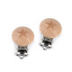 Clipsuri pentru copii, lățime 13 mm - Natur (10 Bucăți) Clipsuri pentru copii, lățime 13 mm - Natur (10 Bucăți)