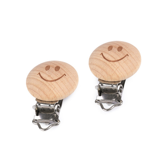 Clipsuri pentru copii, lățime 13 mm - Natur (10 Bucăți) Clipsuri pentru copii, lățime 13 mm - Natur (10 Bucăți)