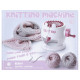 Mașină de tricotat medie - Alb (1 Set) Mașină de tricotat medie - Alb (1 Set)