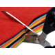 Foarfecă de croitorie, lungime 21 cm - Negru (2 Bucăți) Foarfecă de croitorie, lungime 21 cm - Negru (2 Bucăți)