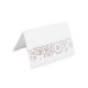 Card de masă cu model decupat - Natural (10 Bucăți) Card de masă cu model decupat - Natural (10 Bucăți)