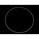 Cerc metalic ø60 cm - Negru (1 Bucată) Cerc metalic ø60 cm - Negru (1 Bucată)