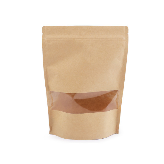 Pungi cu fermoar ziplock resigilabile, 18x25 cm - Natur (50 Bucăți) Pungi cu fermoar ziplock resigilabile, 18x25 cm - Natur (50 Bucăți)