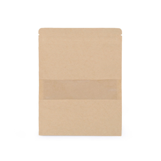 Pungi cu fermoar ziplock resigilabile, 18x25 cm - Natur (50 Bucăți) Pungi cu fermoar ziplock resigilabile, 18x25 cm - Natur (50 Bucăți)