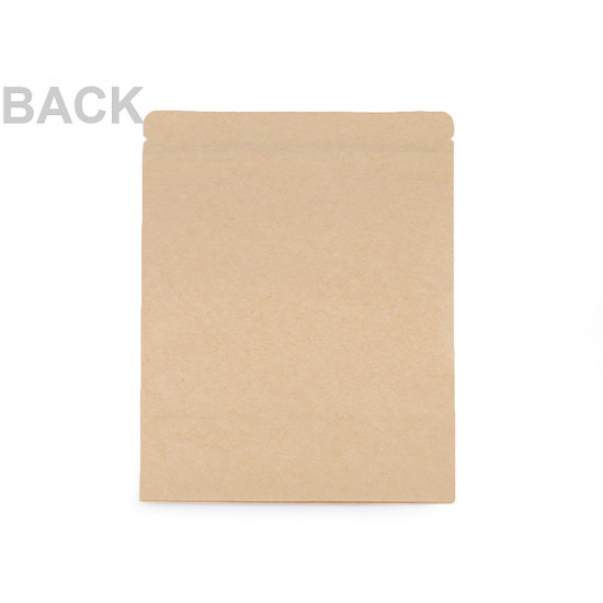 Pungi cu fermoar ziplock resigilabile, 18x25 cm - Natur (50 Bucăți) Pungi cu fermoar ziplock resigilabile, 18x25 cm - Natur (50 Bucăți)