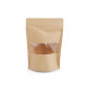 Pungi cu fermoar ziplock resigilabile, 14x20 cm - Natural mediu (10 Bucăți) Pungi cu fermoar ziplock resigilabile, 14x20 cm - Natural mediu (10 Bucăți)