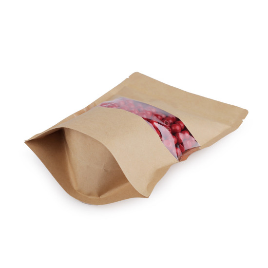 Pungi cu fermoar ziplock resigilabile, 14x20 cm - Natural mediu (10 Bucăți) Pungi cu fermoar ziplock resigilabile, 14x20 cm - Natural mediu (10 Bucăți)