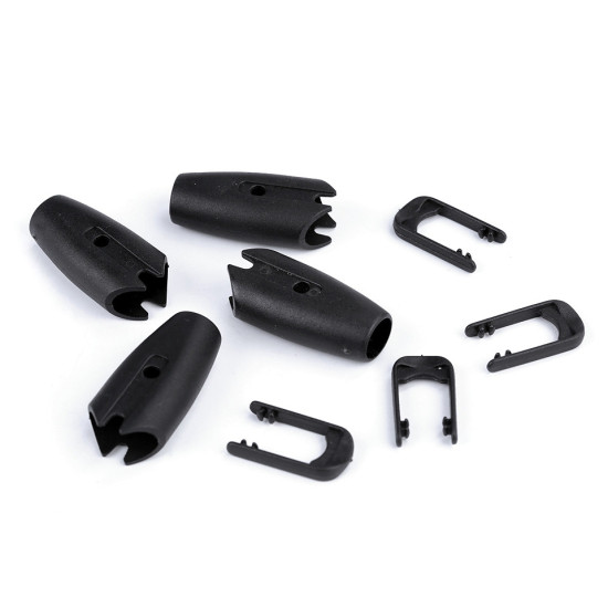 Cataramă plastic pentru lesă, ø10 mm - Negru (20 Seturi) Cataramă plastic pentru lesă, ø10 mm - Negru (20 Seturi)