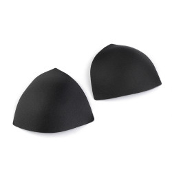 Cupe / bureți sutien, mărime xs - Negru (1 Pereche)