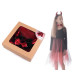 Costum carnaval drăciță - Roșu (2 Seturi) Costum carnaval drăciță - Roșu (2 Seturi)