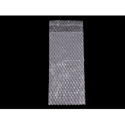 Pungi cu bule de aer și clapetă adezivă, 10x23 cm - Transparent (100 Bucăți)