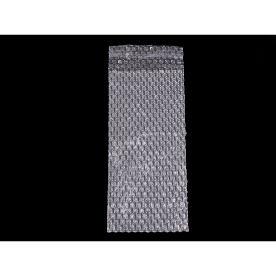 Pungi cu bule de aer și clapetă adezivă, 10x23 cm - Transparent (100 Bucăți) Pungi cu bule de aer și clapetă adezivă, 10x23 cm - Transparent (100 Bucăți)