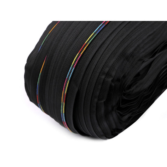 Fermoar spiralat metraj curcubeu no 5 - Alb (20 Metri) Fermoar spiralat metraj curcubeu no 5 - Alb (20 Metri)