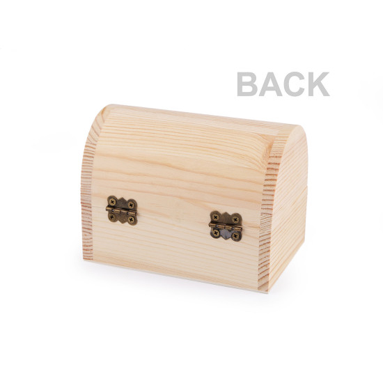 Cutie din lemn natur decorabilă - Natur (5 Bucăți) Cutie din lemn natur decorabilă - Natur (5 Bucăți)
