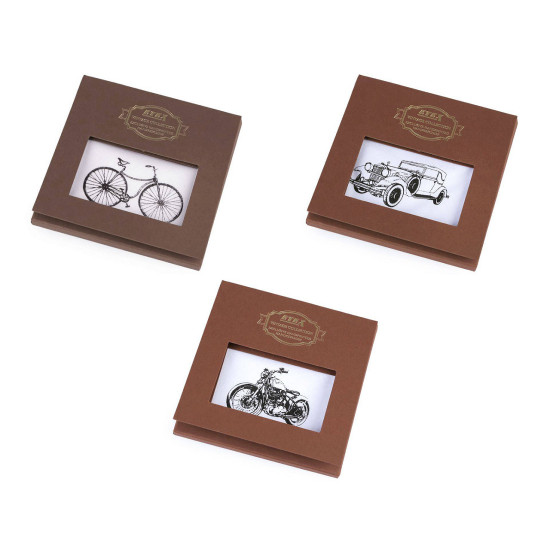 Batiste bărbați, imprimeu biciletă, automobil, motocicletă - Alb (3 Bucăți) Batiste bărbați, imprimeu biciletă, automobil, motocicletă - Alb (3 Bucăți)