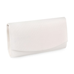 Poșetă plic cu lurex - Off white (1 Bucată)