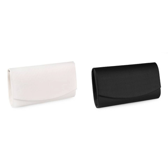 Poșetă plic cu lurex - Negru (1 Bucată) Poșetă plic cu lurex - Negru (1 Bucată)