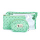 Borsetă cosmetice, 3 buc / set - Verde mentă (4 Seturi) Borsetă cosmetice, 3 buc / set - Verde mentă (4 Seturi)