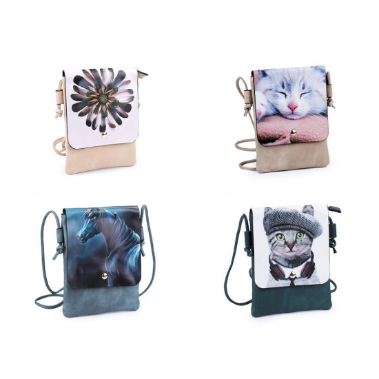 Gentuță crossbody, diverse motive, 15,5x21 cm - Roșu (1 Bucată) Gentuță crossbody, diverse motive, 15,5x21 cm - Roșu (1 Bucată)