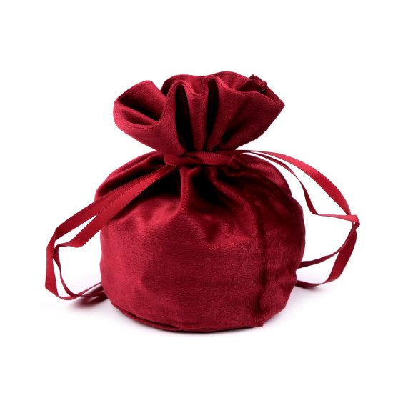 Săculeț catifea pentru cadouri, 14x16 cm - Vișiniu (20 Bucăți) Săculeț catifea pentru cadouri, 14x16 cm - Vișiniu (20 Bucăți)