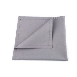 Șervețele bumbac, 45x45 cm - Gri neutral (2 Bucăți)
