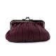 Portofel damă, piele naturală, 10x17 cm - Negru (1 Bucată) Portofel damă, piele naturală, 10x17 cm - Negru (1 Bucată)
