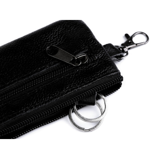 Portofel / portchei, piele naturală, 7x13 cm - Bordo (1 Bucată) Portofel / portchei, piele naturală, 7x13 cm - Bordo (1 Bucată)