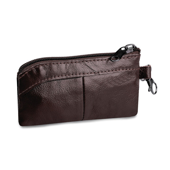 Portofel / portchei, piele naturală, 7x13 cm - Bordo (1 Bucată) Portofel / portchei, piele naturală, 7x13 cm - Bordo (1 Bucată)