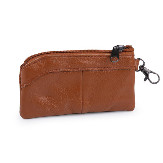 Portofel / portchei, piele naturală, 7x13 cm - Bordo (1 Bucată) Portofel / portchei, piele naturală, 7x13 cm - Bordo (1 Bucată)