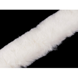 Blăniță artificială, lățime 5 cm - Crem deschis (1 Bucată)
