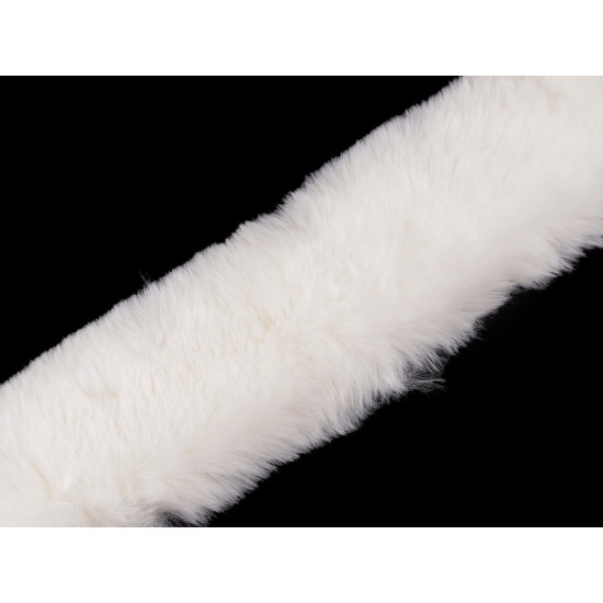 Blăniță artificială, lățime 5 cm - Alb (10 Bucăți) Blăniță artificială, lățime 5 cm - Alb (10 Bucăți)