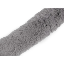 Blăniță artificială, lățime 5 cm - Gri neutral (1 Bucată)